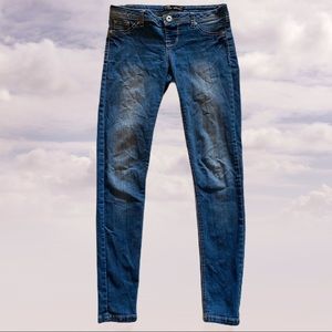 Hip Hugging BRAZIL Super Stretch Denim Jeggings M